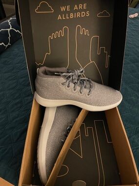 allbirds women’s wool runner up mizzle medium grey Sneakers size 9